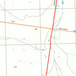nswtopo 7522-2-N LISMORE NORTH digital map