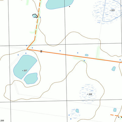 nswtopo 7522-3-N DERRINALLUM NORTH digital map