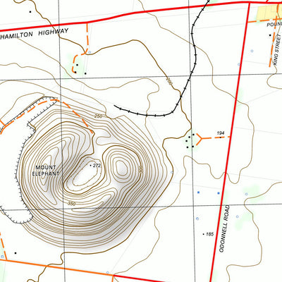 nswtopo 7522-3-S DERRINALLUM SOUTH digital map