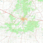 nswtopo 7523-2-S BEAUFORT SOUTH digital map