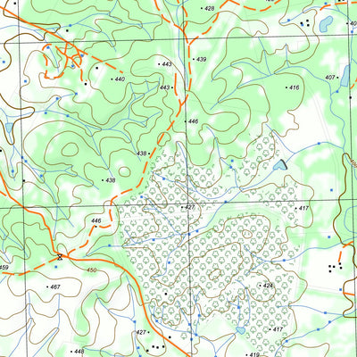 nswtopo 7523-2-S BEAUFORT SOUTH digital map