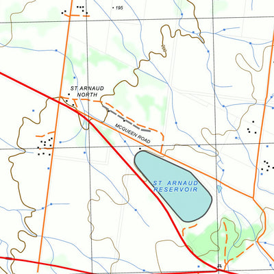nswtopo 7524-4-N SWANWATER NORTH digital map