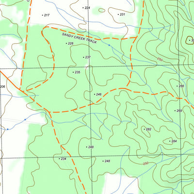 nswtopo 7524-4-S SWANWATER SOUTH digital map
