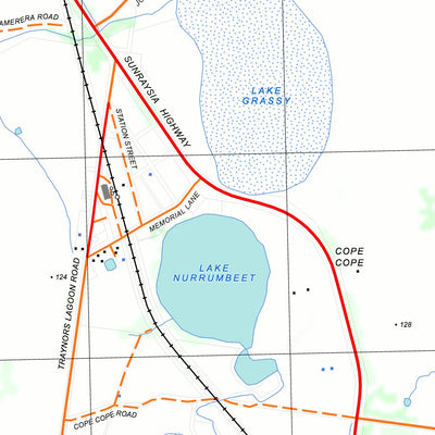 nswtopo 7525-3-S COPE COPE SOUTH digital map