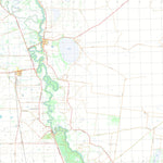 nswtopo 7527-1-N NYAH NORTH digital map