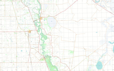 nswtopo 7527-1-N NYAH NORTH digital map