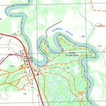 nswtopo 7527-1-N NYAH NORTH digital map