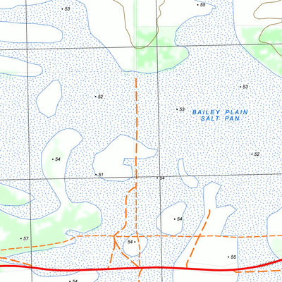 nswtopo 7527-4-N PIANGIL WEST NORTH digital map