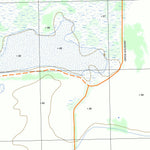 nswtopo 7527-4-S PIANGIL WEST SOUTH digital map