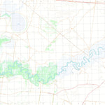 nswtopo 7528-1-S CANALLY SOUTH digital map