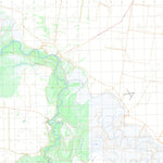 nswtopo 7528-2-N WINDOMAL NORTH digital map