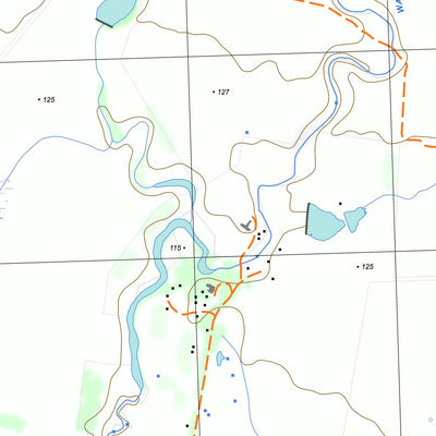 nswtopo 7621-1-N HESSE NORTH digital map