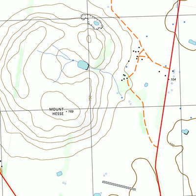 nswtopo 7621-1-S HESSE SOUTH digital map