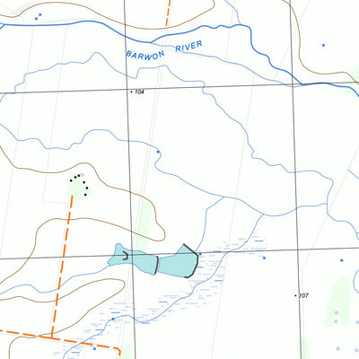 nswtopo 7621-2-N DEANS MARSH NORTH digital map