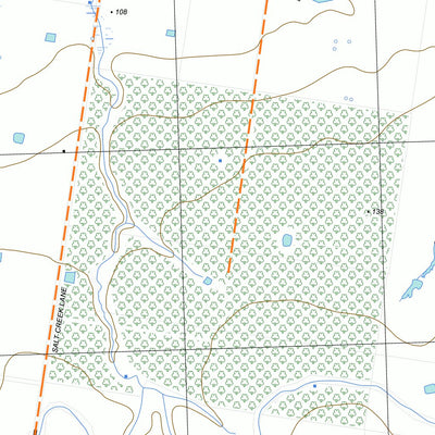 nswtopo 7621-2-N DEANS MARSH NORTH digital map