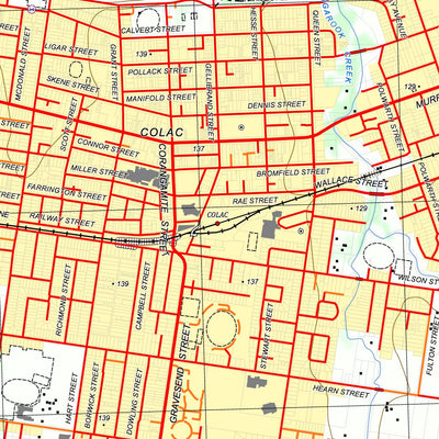 nswtopo 7621-3-N COLAC NORTH digital map