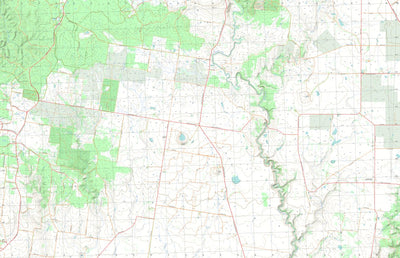 nswtopo 7622-2-N MERCER NORTH digital map