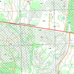 nswtopo 7622-2-N MERCER NORTH digital map