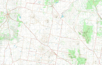 nswtopo 7623-3-N WAUBRA NORTH digital map