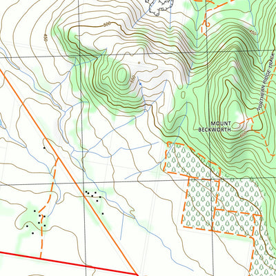 nswtopo 7623-3-N WAUBRA NORTH digital map
