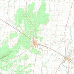 nswtopo 7624-1-N INGLEWOOD NORTH digital map