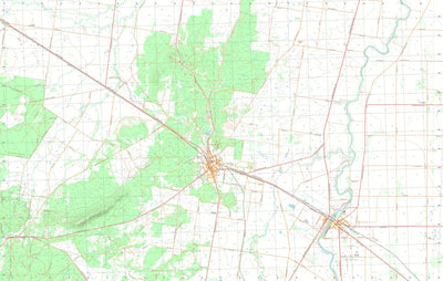 nswtopo 7624-1-N INGLEWOOD NORTH digital map
