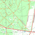 nswtopo 7624-2-N LAANECOORIE NORTH digital map