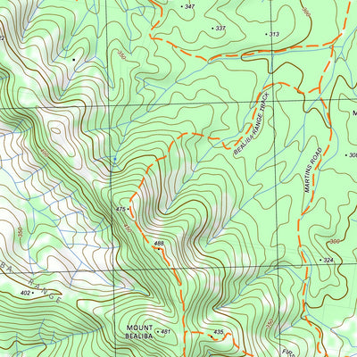 nswtopo 7624-3-N DUNOLLY NORTH digital map