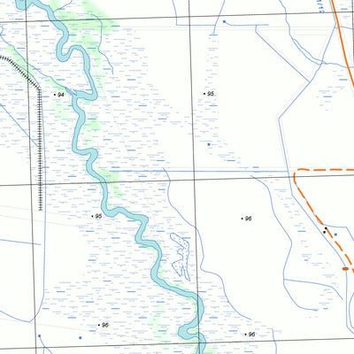 nswtopo 7625-1-S DURHAM OX SOUTH digital map