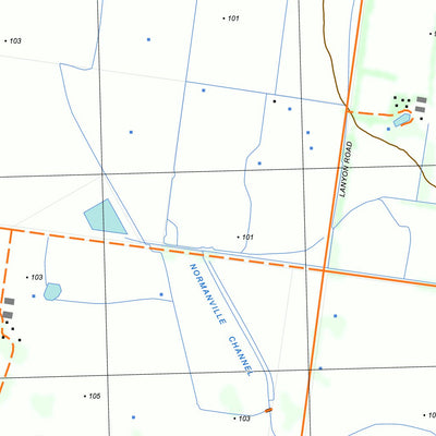 nswtopo 7625-4-N BOORT NORTH digital map