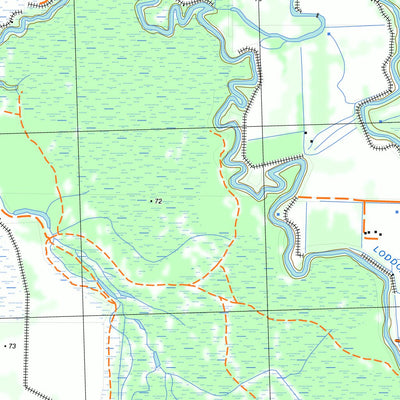 nswtopo 7626-1-N KERANG NORTH digital map
