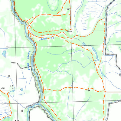 nswtopo 7626-1-N KERANG NORTH digital map