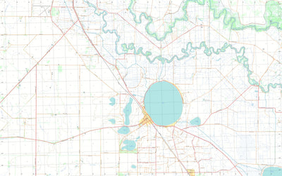 nswtopo 7627-3-S SWAN HILL SOUTH digital map