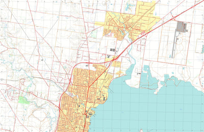 nswtopo 7721-1-N GEELONG NORTH digital map