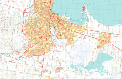 nswtopo 7721-1-S GEELONG SOUTH digital map