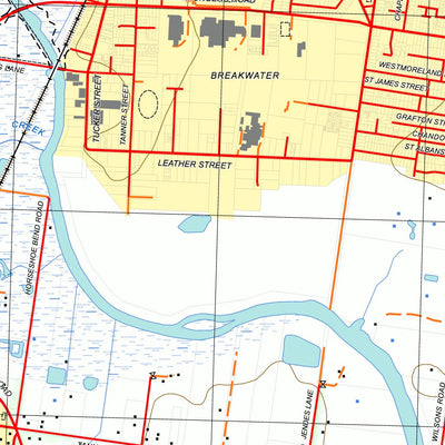 nswtopo 7721-1-S GEELONG SOUTH digital map