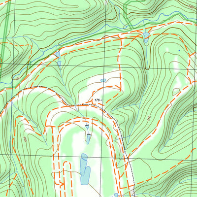 nswtopo 7721-3-N ANGLESEA NORTH digital map