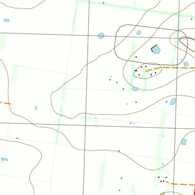 nswtopo 7721-4-S INVERLEIGH SOUTH digital map