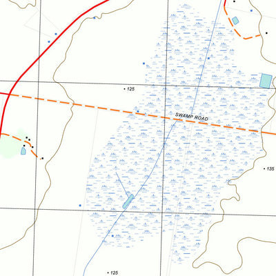 nswtopo 7722-2-N YOU YANGS NORTH digital map