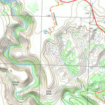 nswtopo 7722-3-S MEREDITH SOUTH digital map