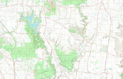 nswtopo 7722-4-S BALLAN SOUTH digital map