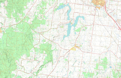 nswtopo 7723-2-N TRENTHAM NORTH digital map