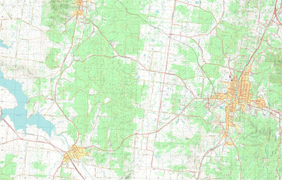 nswtopo 7723-4-N CASTLEMAINE NORTH digital map
