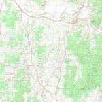 nswtopo 7723-4-S CASTLEMAINE SOUTH digital map