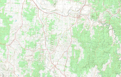 nswtopo 7723-4-S CASTLEMAINE SOUTH digital map