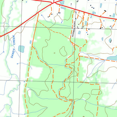 nswtopo 7724-1-S HUNTLY SOUTH digital map