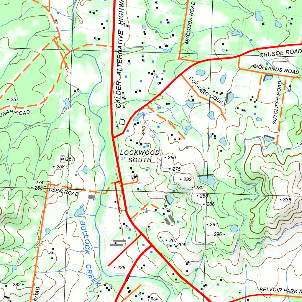 7724-3-N LOCKWOOD NORTH Map by nswtopo | Avenza Maps