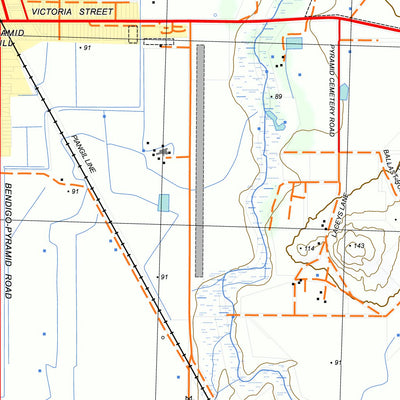 nswtopo 7725-4-N MITIAMO NORTH digital map