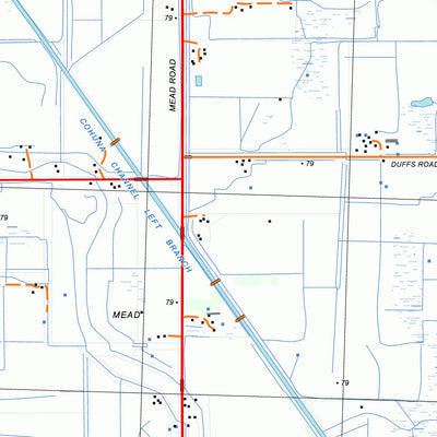 nswtopo 7726-3-N COHUNA NORTH digital map