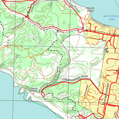 nswtopo 7821-3-N SORRENTO NORTH digital map